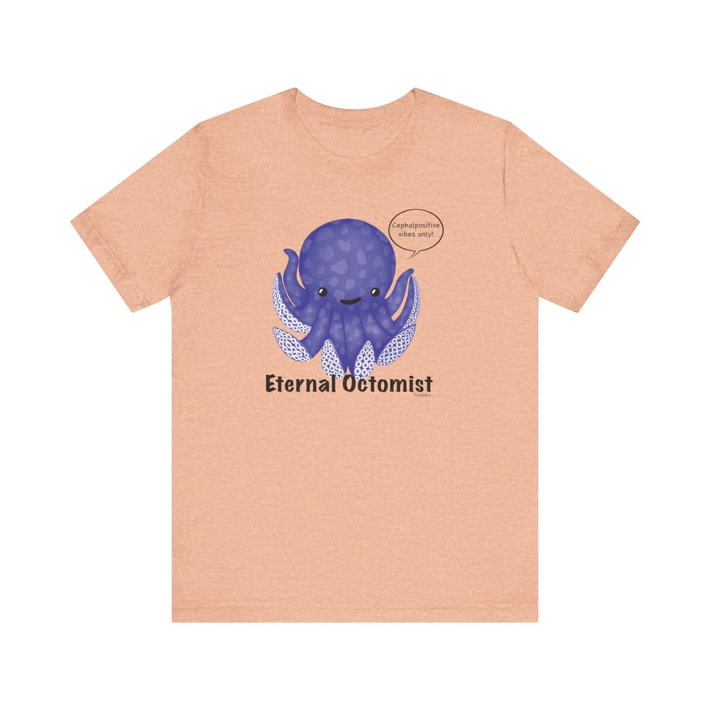 Eternal Octomist Adult Unisex Octopus T-Shirt - Punaballoo