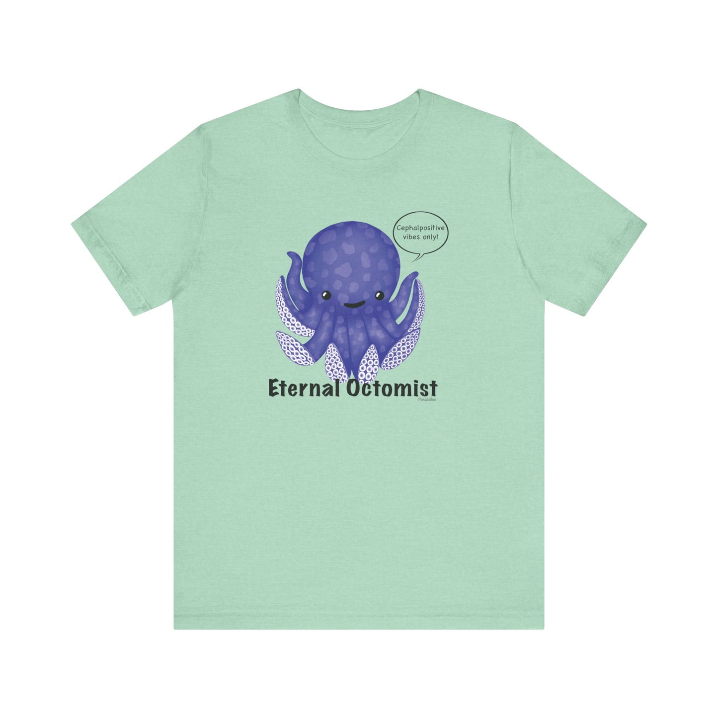 Eternal Octomist Adult Unisex Octopus T-Shirt - Punaballoo