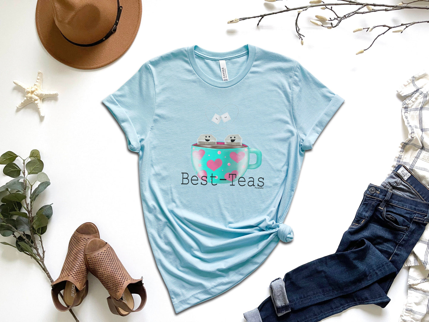 Best-Teas Adult Unisex T-Shirt - Punaballoo