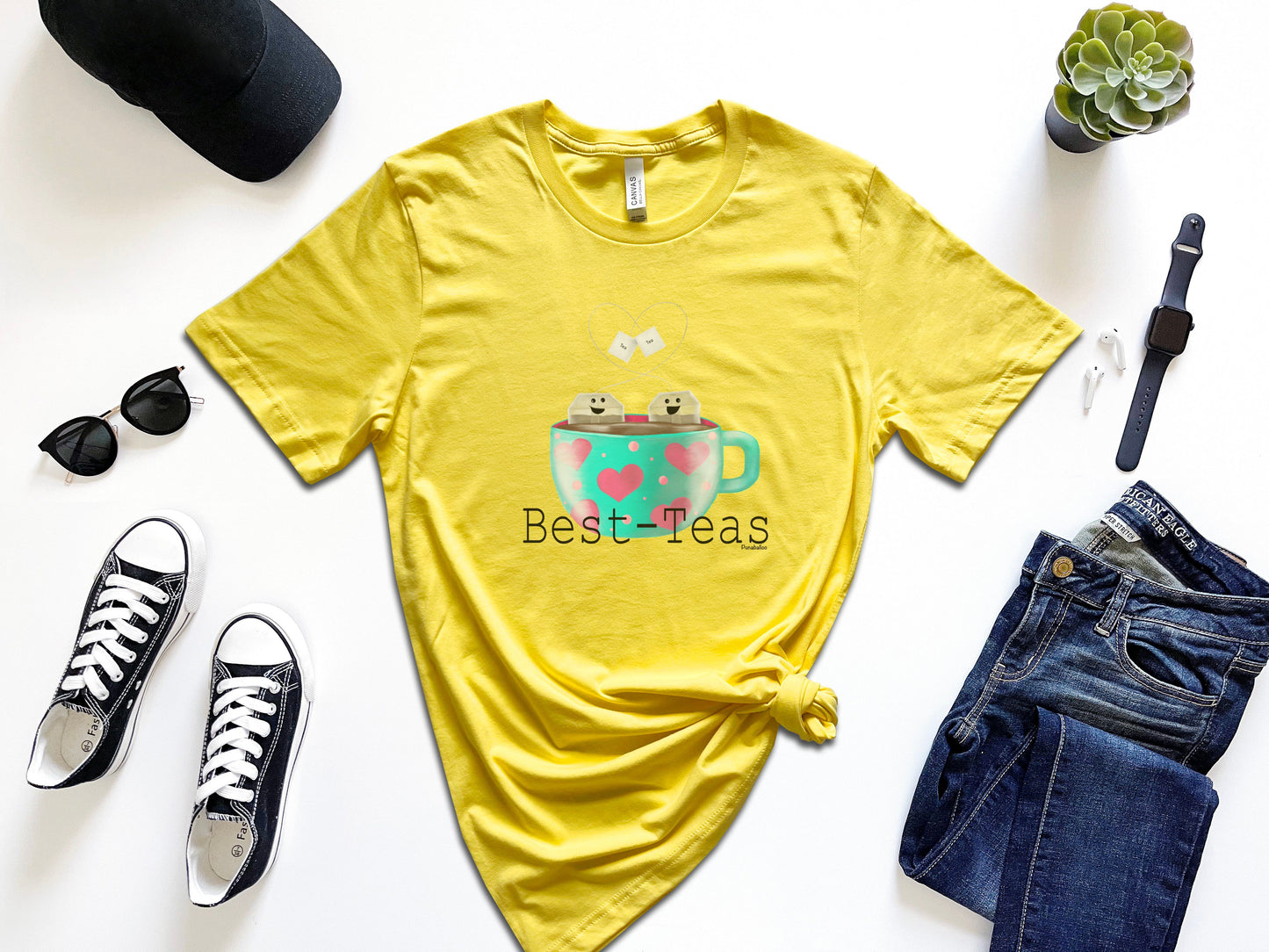 Best-Teas Adult Unisex T-Shirt - Punaballoo
