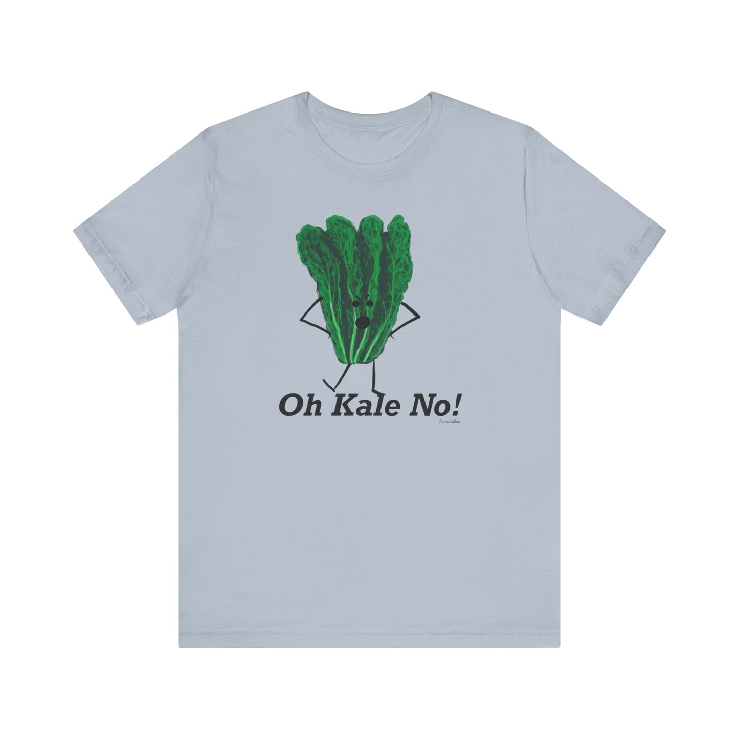 Oh Kale No Adult Unisex Kale Pun T-Shirt - Punaballoo