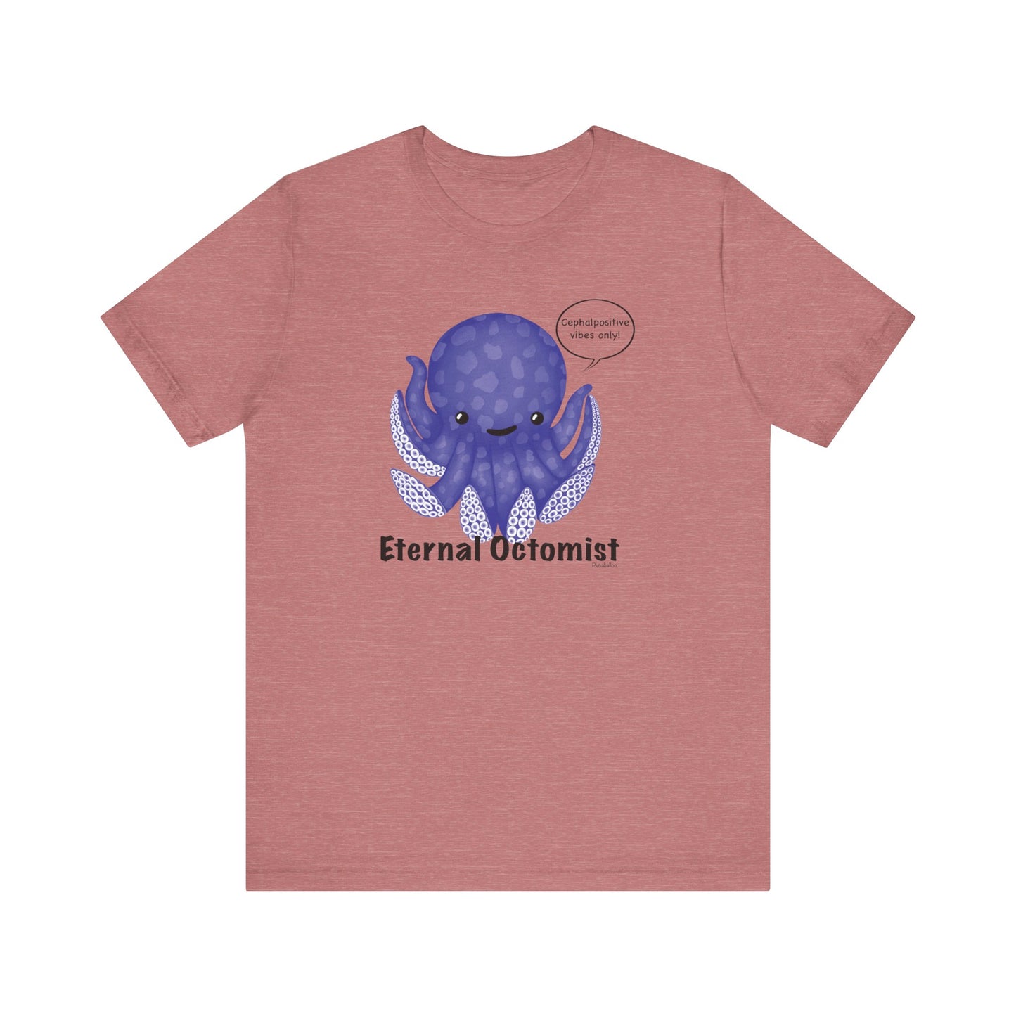 Eternal Octomist Adult Unisex Octopus T-Shirt - Punaballoo