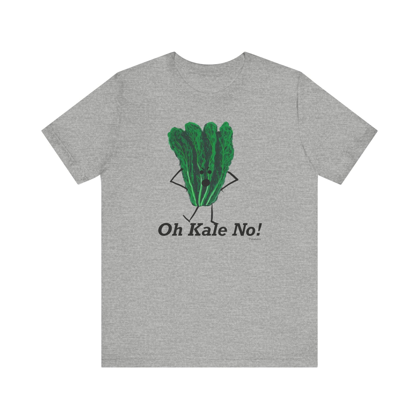 Oh Kale No Adult Unisex Kale Pun T-Shirt - Punaballoo
