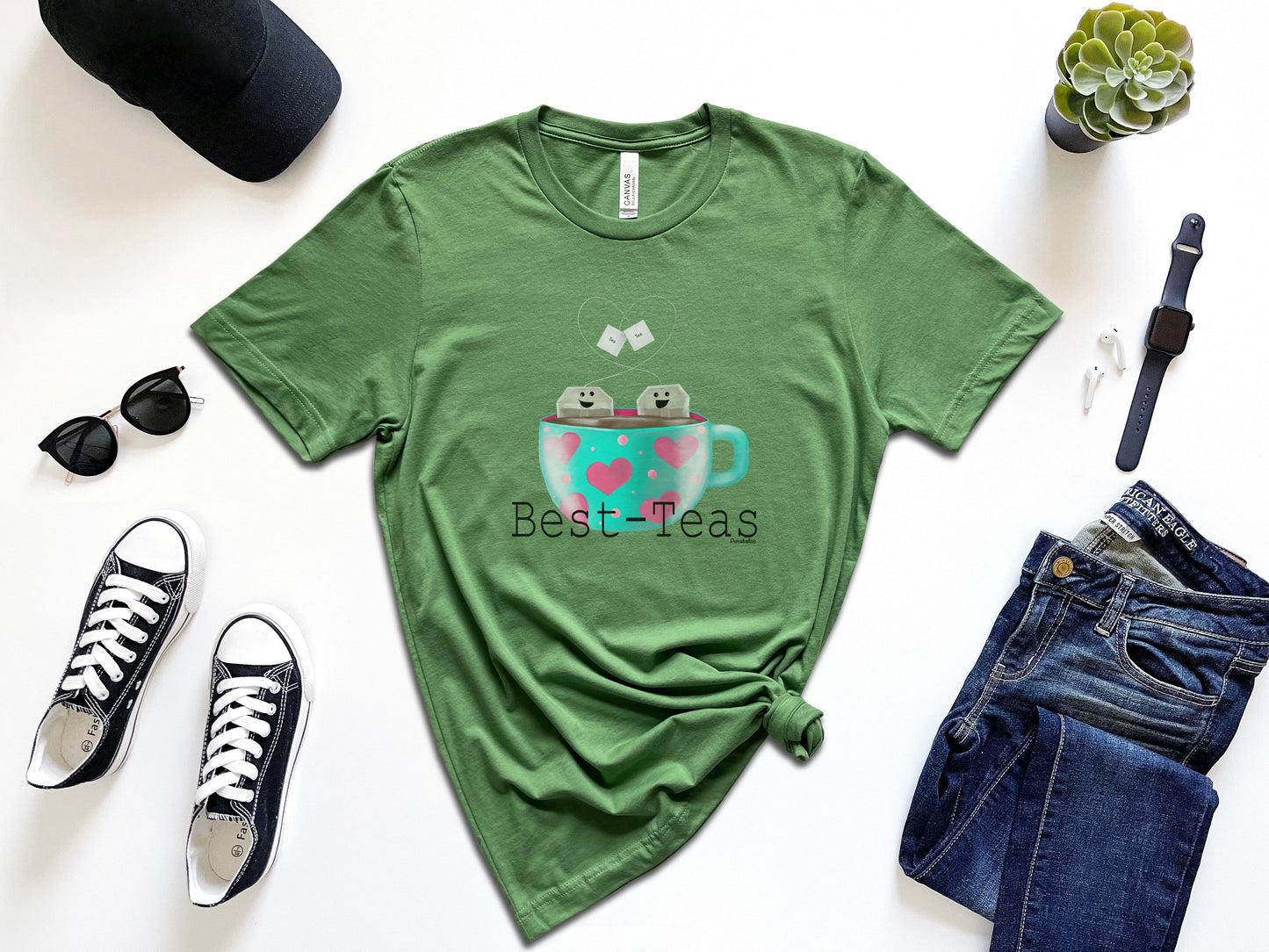 Best-Teas Adult Unisex T-Shirt - Punaballoo