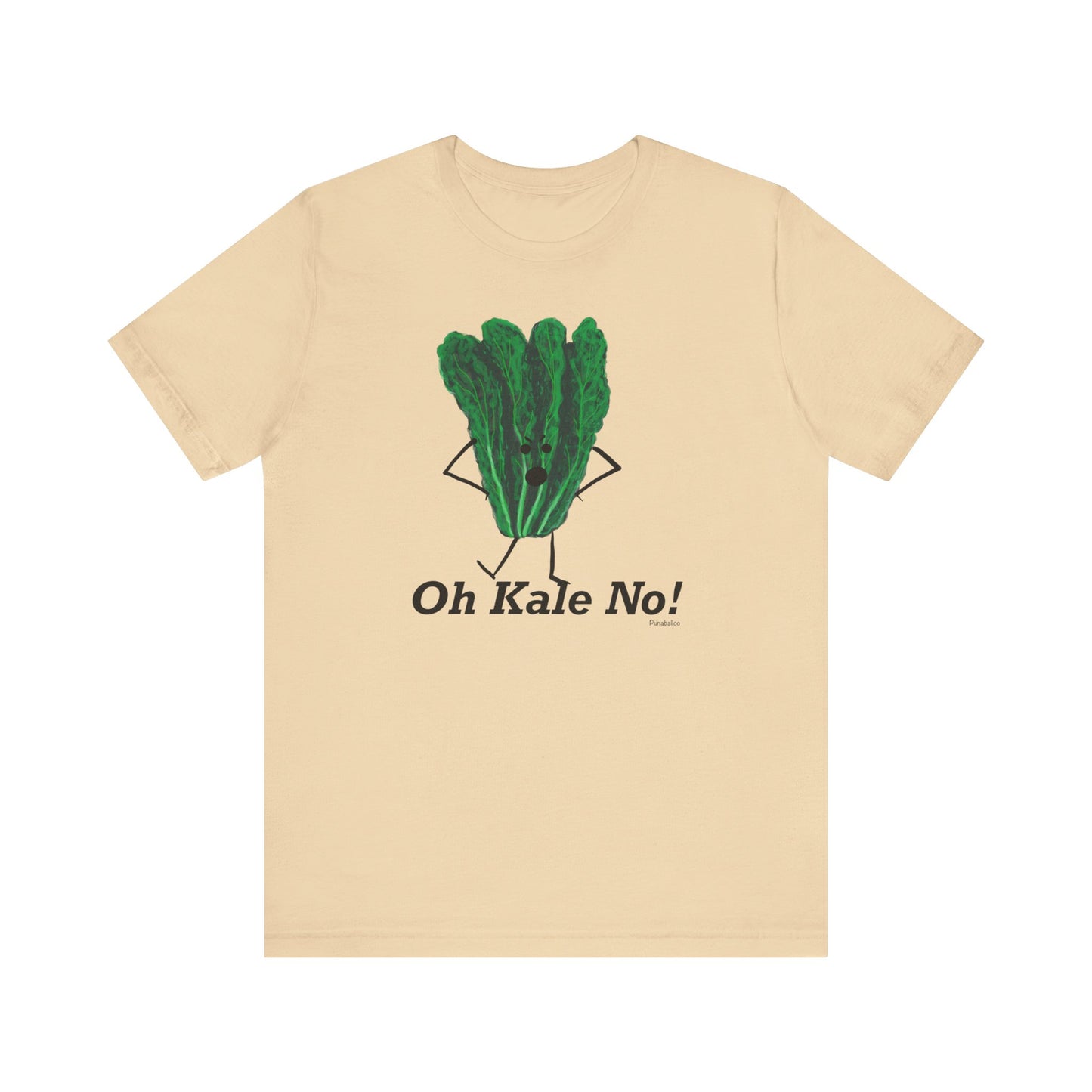 Oh Kale No Adult Unisex Kale Pun T-Shirt - Punaballoo