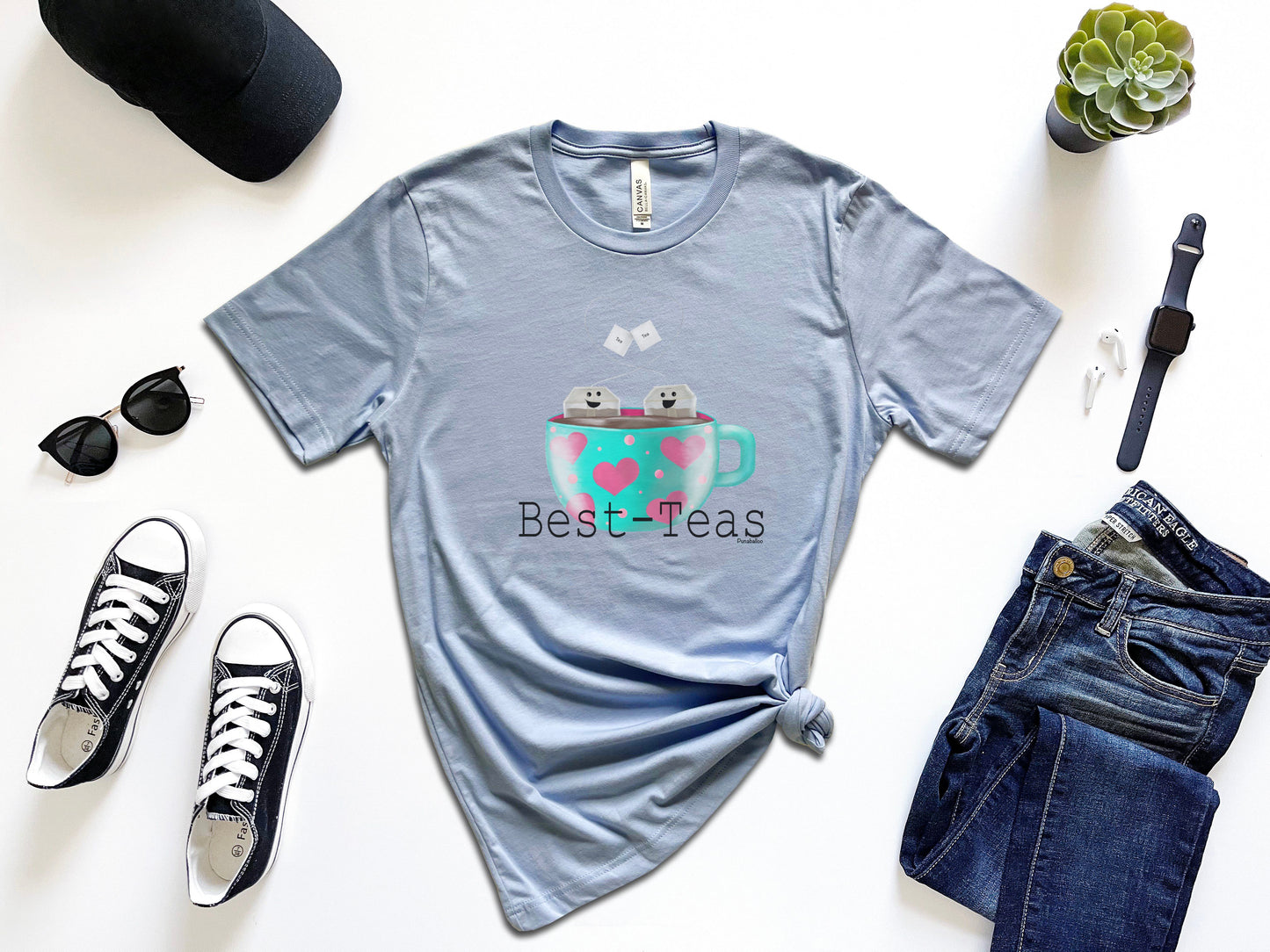 Best-Teas Adult Unisex T-Shirt - Punaballoo