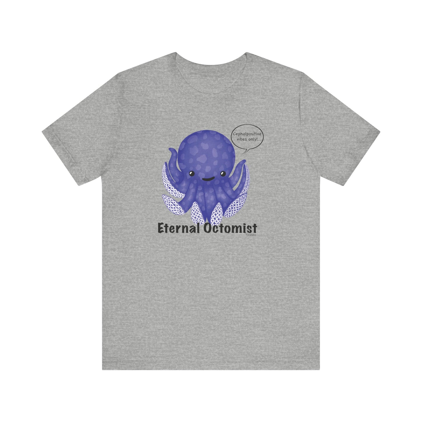 Eternal Octomist Adult Unisex Octopus T-Shirt - Punaballoo