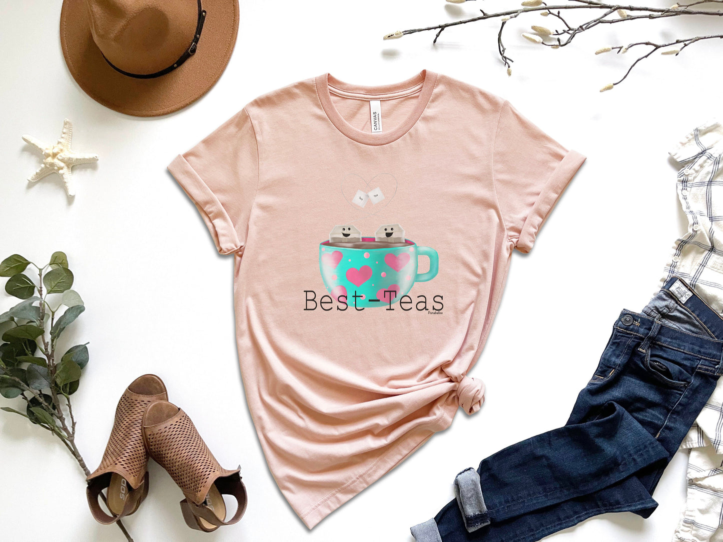 Best-Teas Adult Unisex T-Shirt - Punaballoo