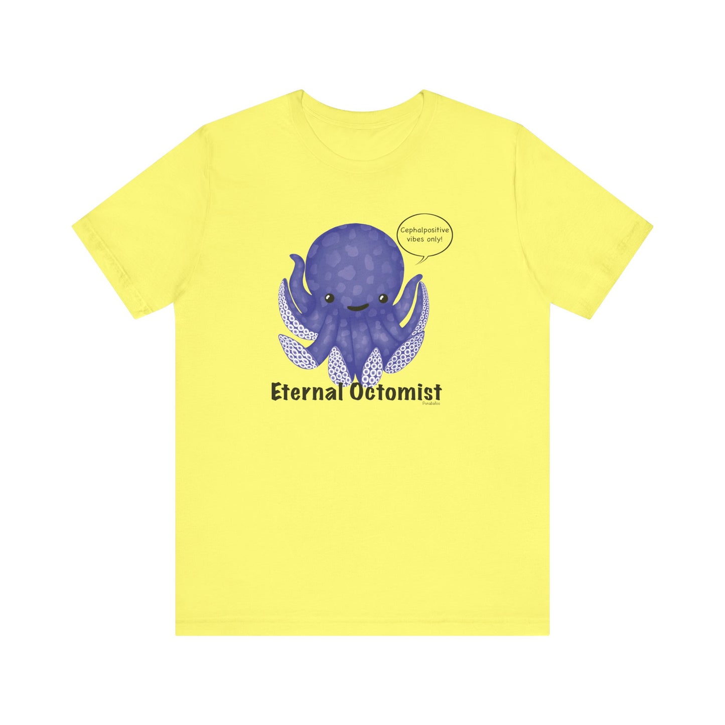 Eternal Octomist Adult Unisex Octopus T-Shirt - Punaballoo