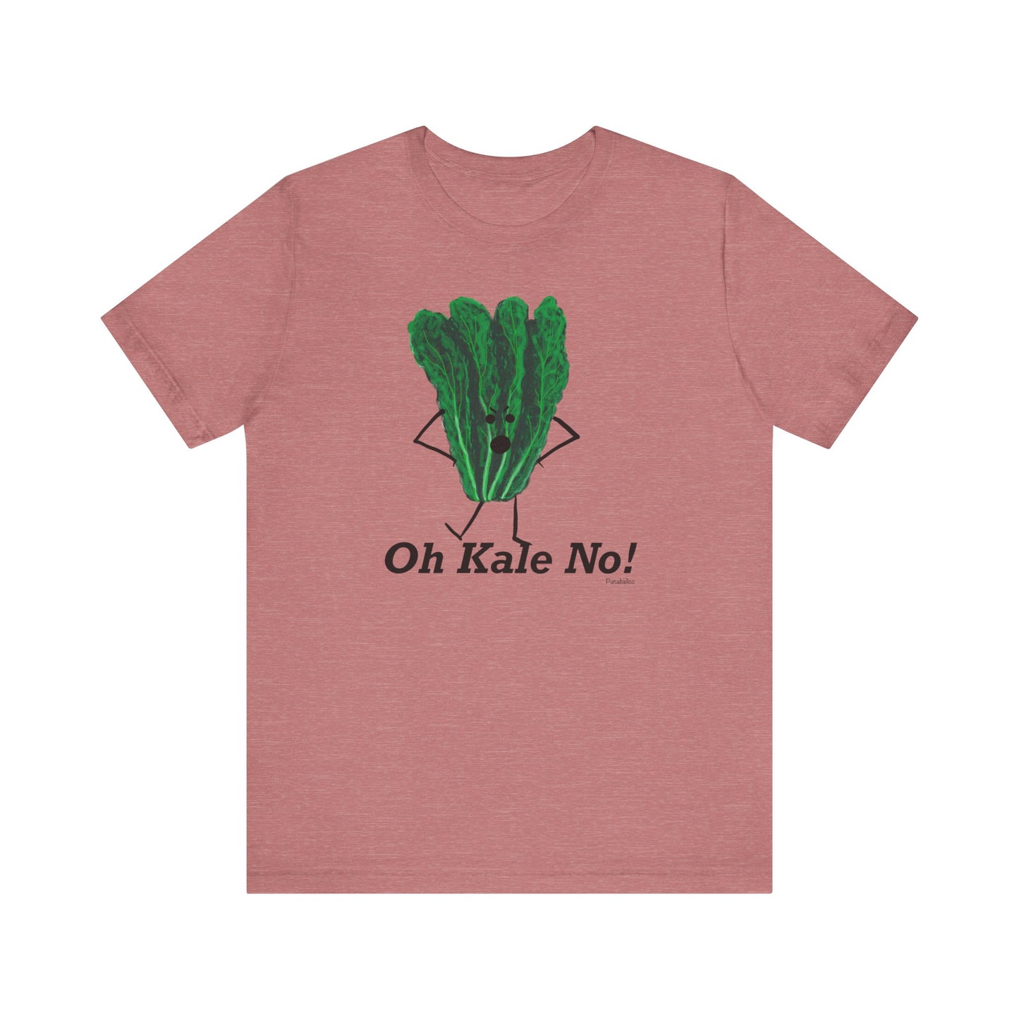 Oh Kale No Adult Unisex Kale Pun T-Shirt - Punaballoo