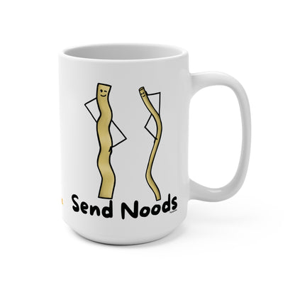 Send Noods 15oz Noodle Pun Mug - Punaballoo