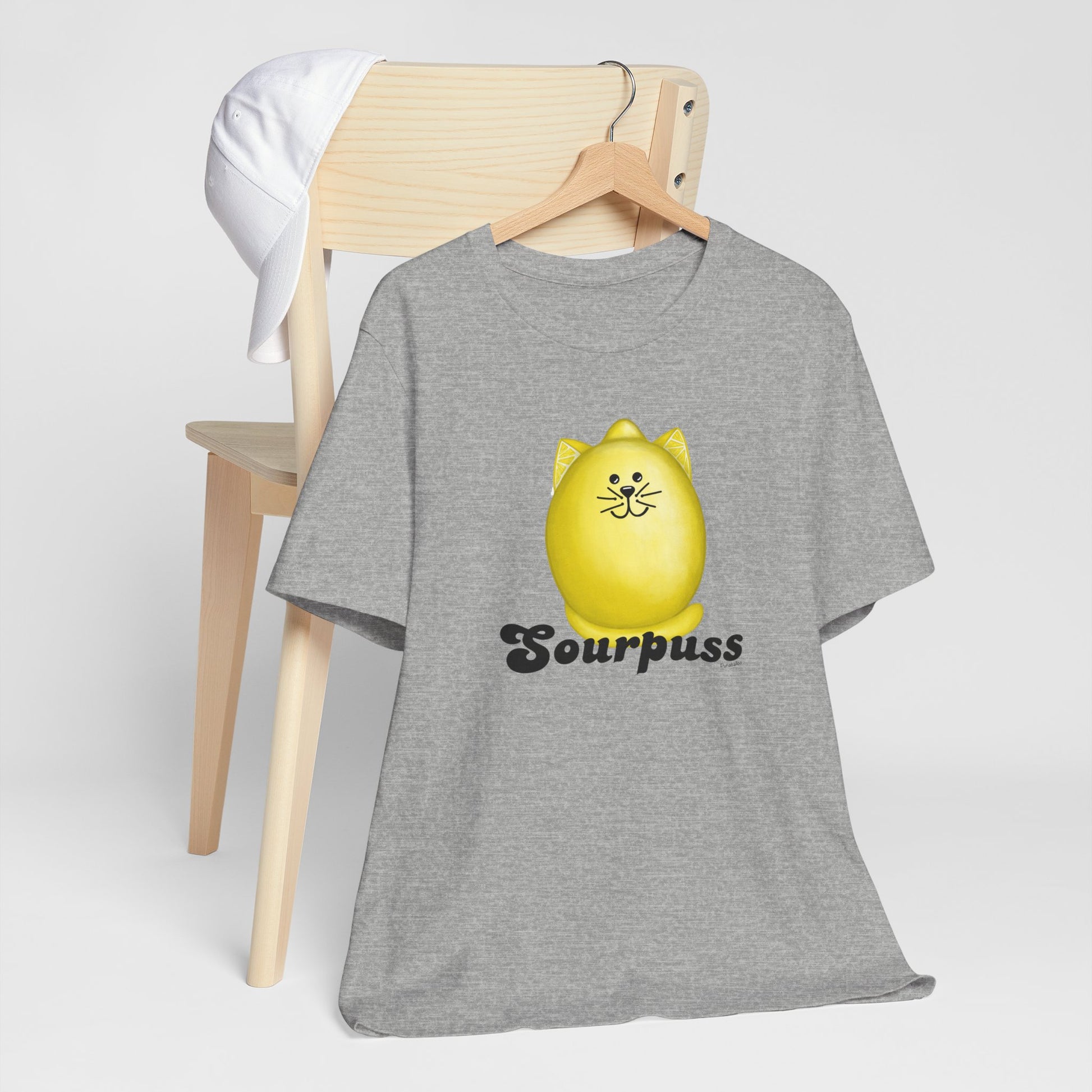 Sourpuss Adult Unisex Lemon Pun T-Shirt - Punaballoo