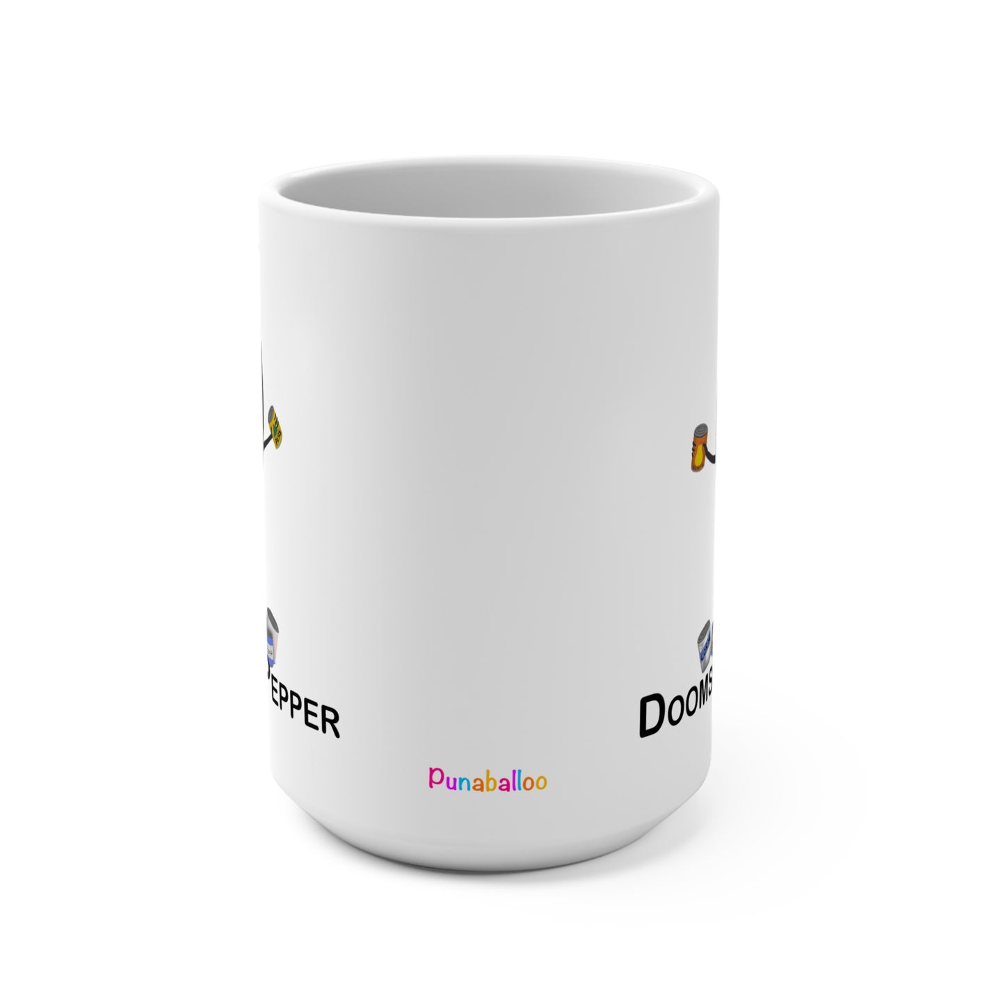 Doomsday Pepper 15oz Pepper Pun Mug - Punaballoo