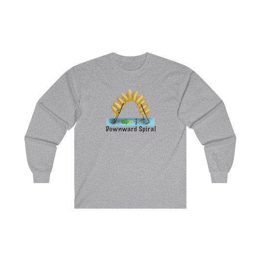 Downward Spiral Long Sleeve Tee