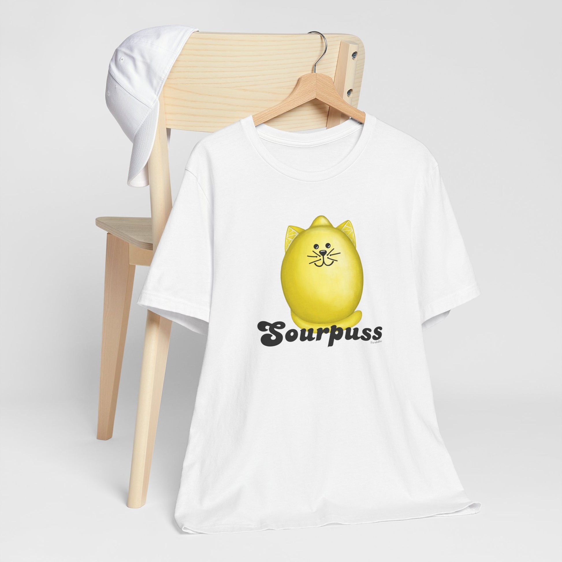 Sourpuss Adult Unisex Lemon Pun T-Shirt - Punaballoo