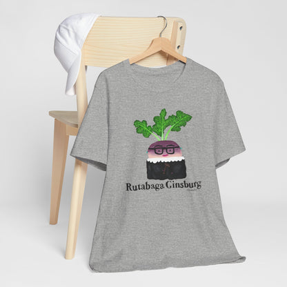 Rutabaga Ginsburg Adult Unisex Ruth Bader Ginsburg Pun T-Shirt - Punaballoo