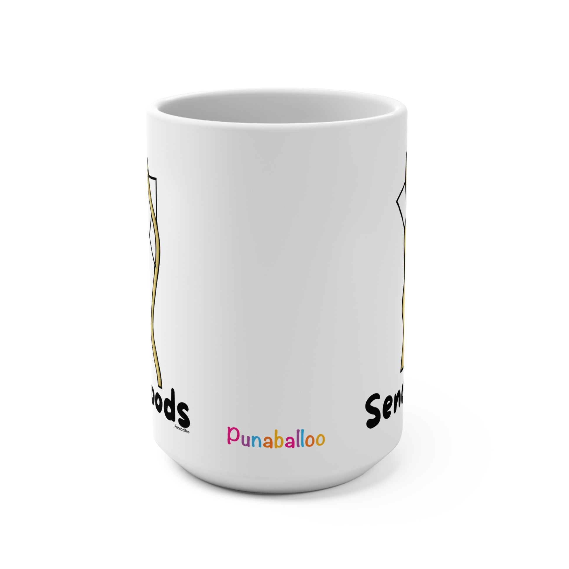 Send Noods 15oz Noodle Pun Mug - Punaballoo