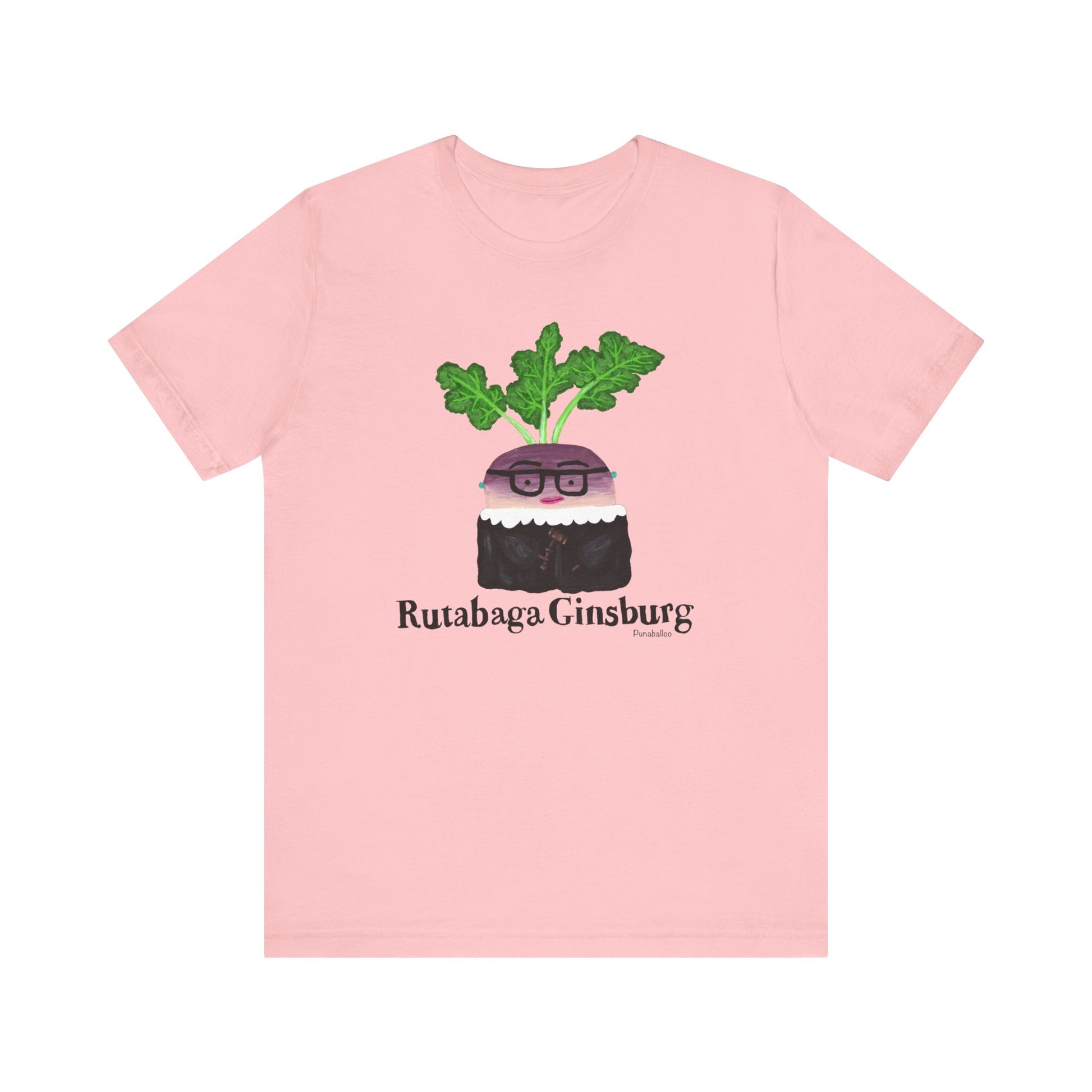 Rutabaga Ginsburg Adult Unisex Ruth Bader Ginsburg Pun T-Shirt - Punaballoo