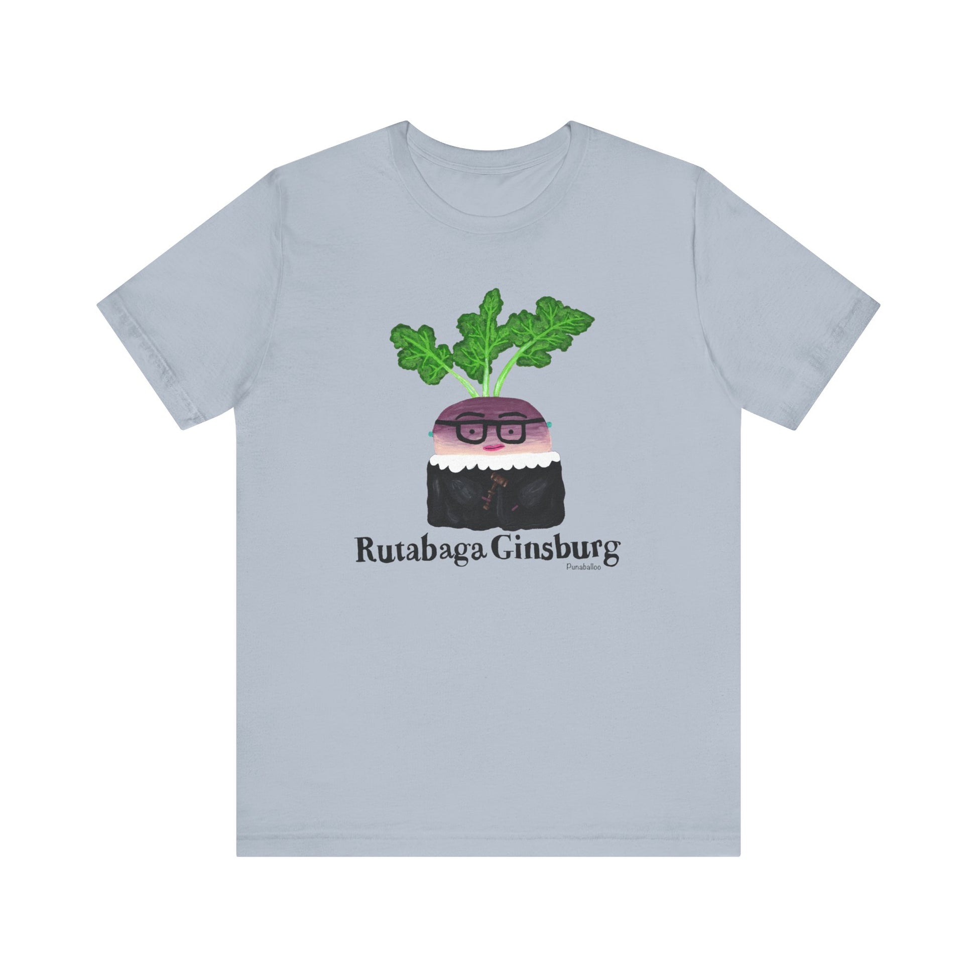 Rutabaga Ginsburg Adult Unisex Ruth Bader Ginsburg Pun T-Shirt - Punaballoo