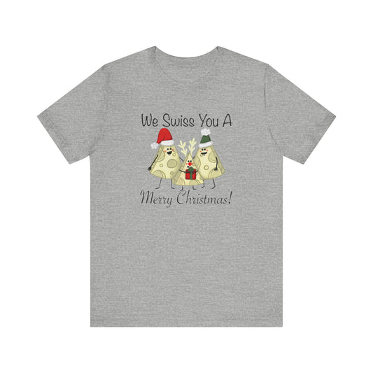 Cheesy Pun Christmas T-Shirt - Punaballoo