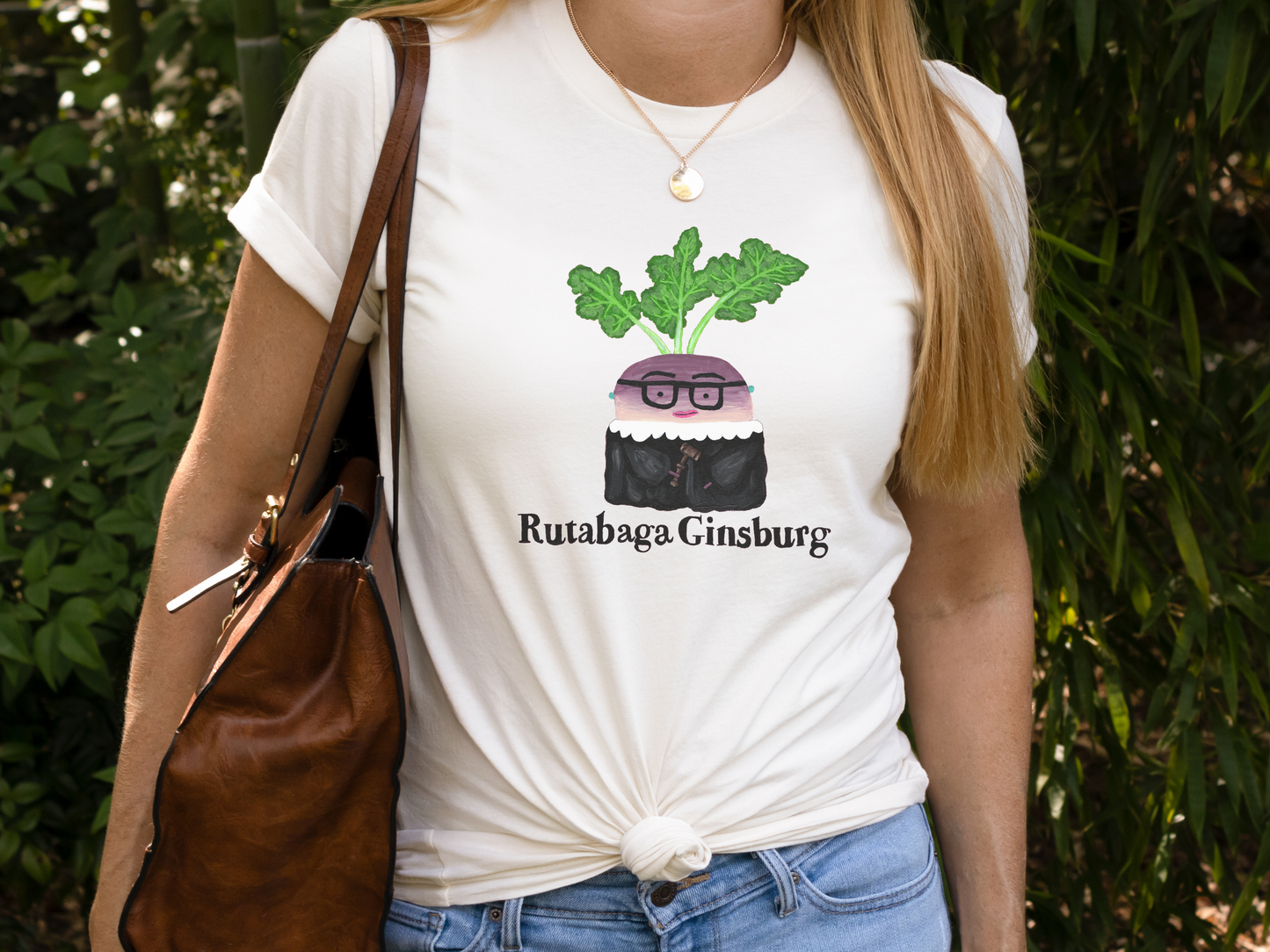 Rutabaga Ginsburg Adult Unisex Ruth Bader Ginsburg Pun T-Shirt