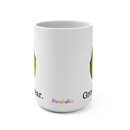 Grow A Pear 15oz Pear Pun Mug - Punaballoo