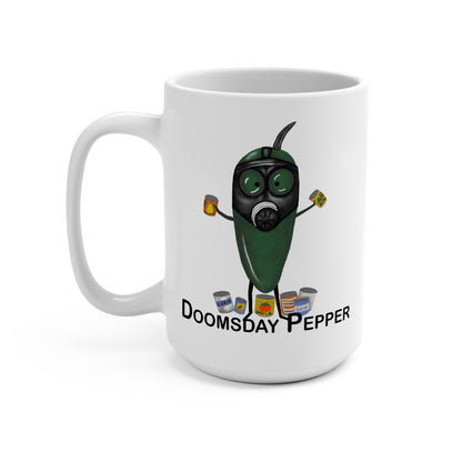 Doomsday Pepper 15oz Pepper Pun Mug - Punaballoo