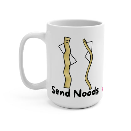 Send Noods 15oz Noodle Pun Mug - Punaballoo