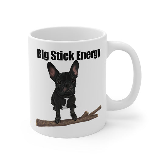 Big Stick Energy 11oz Dog Pun Mug - Punaballoo