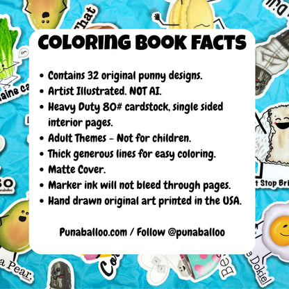 Coloring Book Fact List