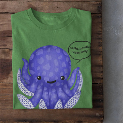 Eternal Octomist ocean pun unisex shirt flat lay Leaf