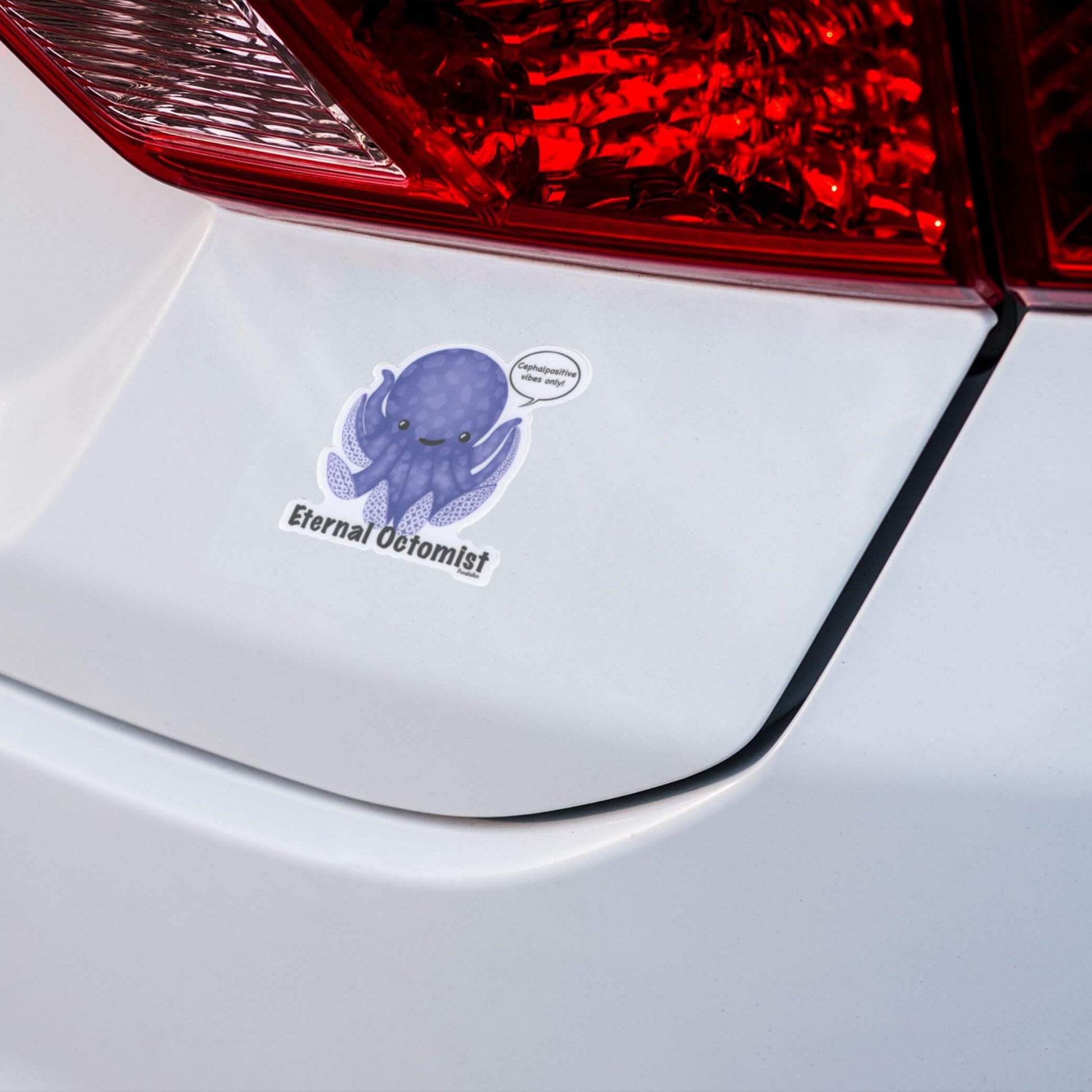 Eternal Octomist Sticker – Funny Ocean Pun Vinyl Decal