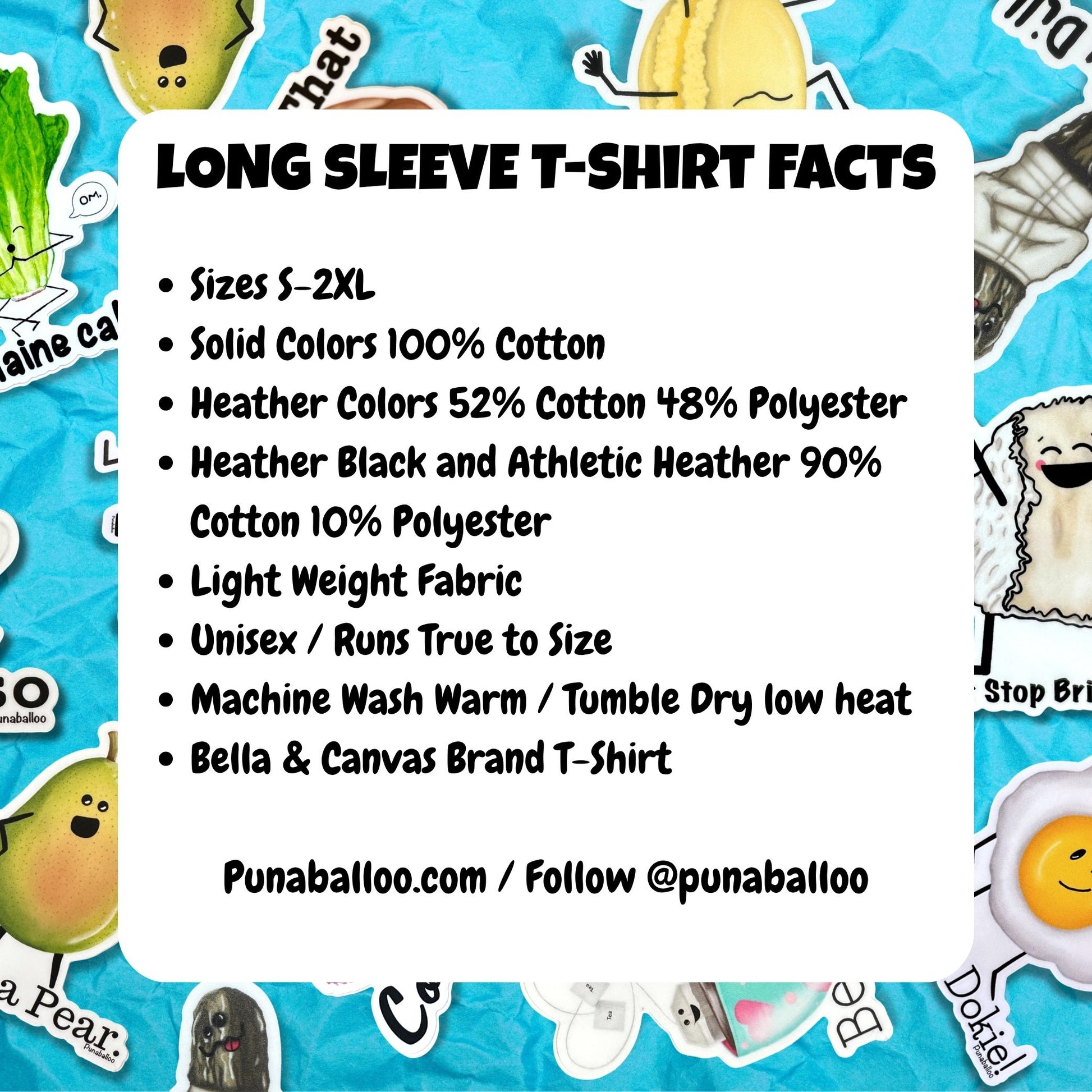 Romaine Calm long sleeve T-shirt facts and fabric details