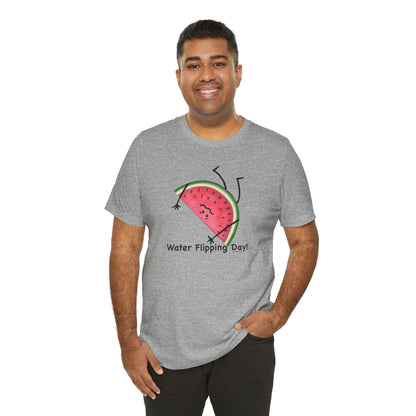 Water Flipping Day Funny Watermelon Pun T-Shirt