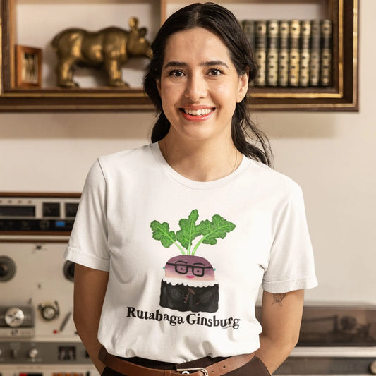 Rutabaga Ginsburg Adult Unisex Ruth Bader Ginsburg Pun T-Shirt