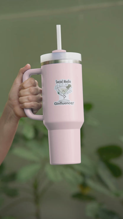 Social Media Ginfluencer Sticker – 3″ Vinyl, Waterproof & Punny Influencer Design