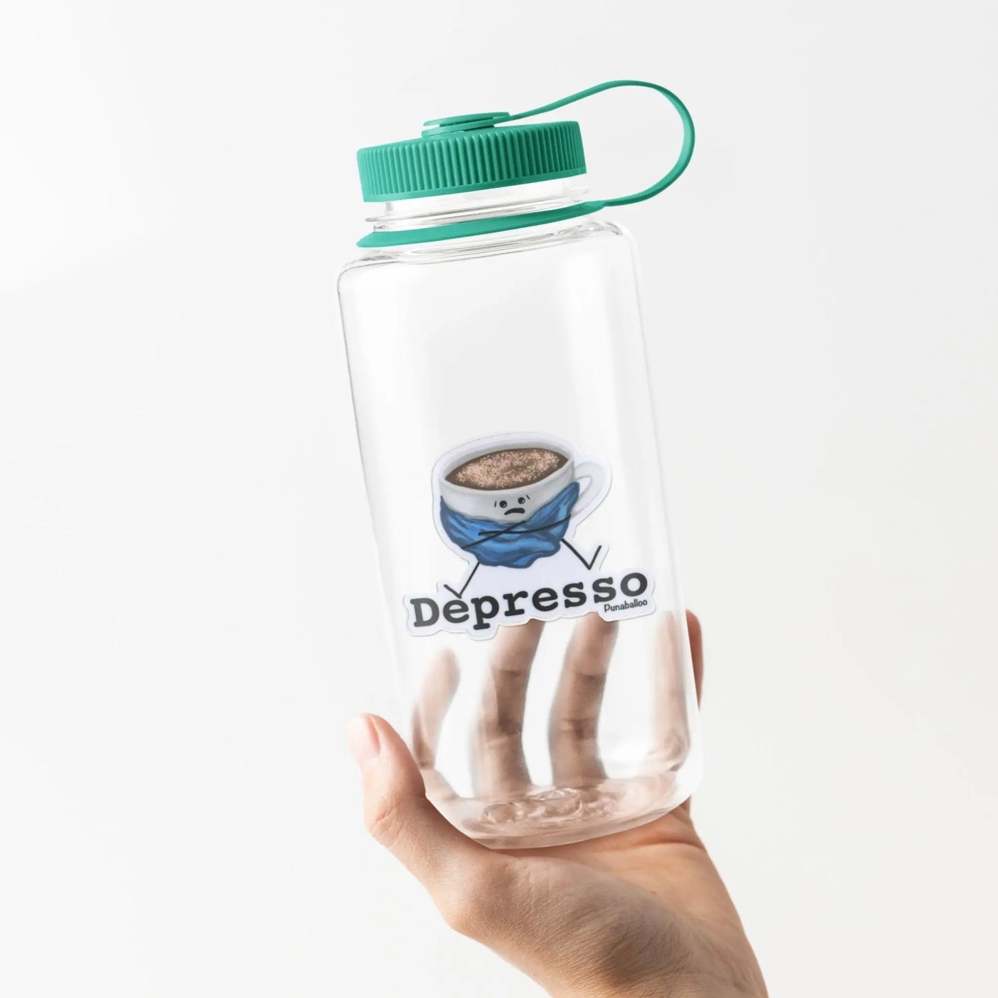 Funny Espresso Sticker | Coffee Lover Gift | Depresso